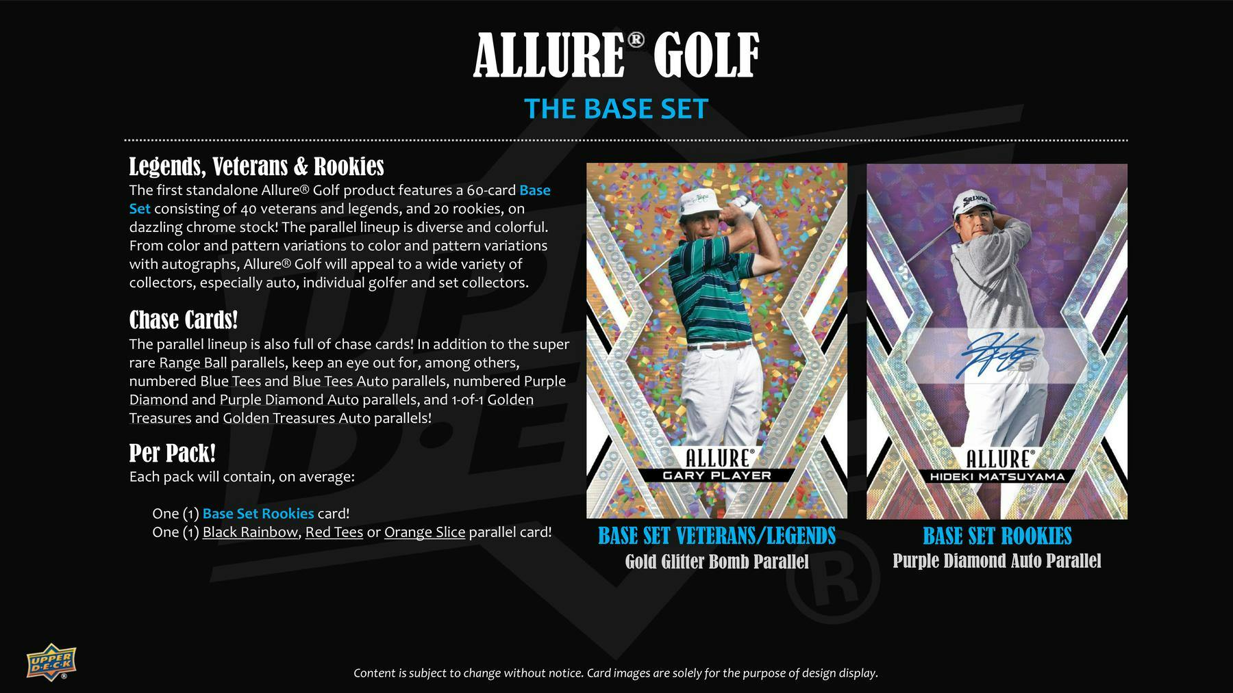 2026 Upper Deck Allure Golf Hobby Box - Image 5