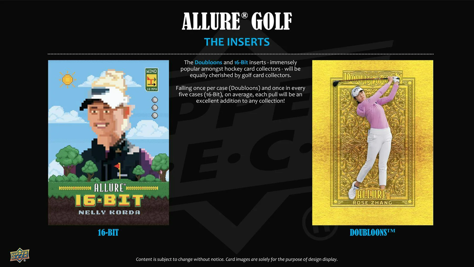 2026 Upper Deck Allure Golf Hobby Box - Image 7
