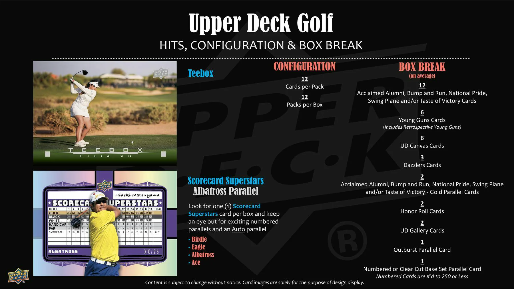 2026 Upper Deck Golf Hobby Box - Image 6