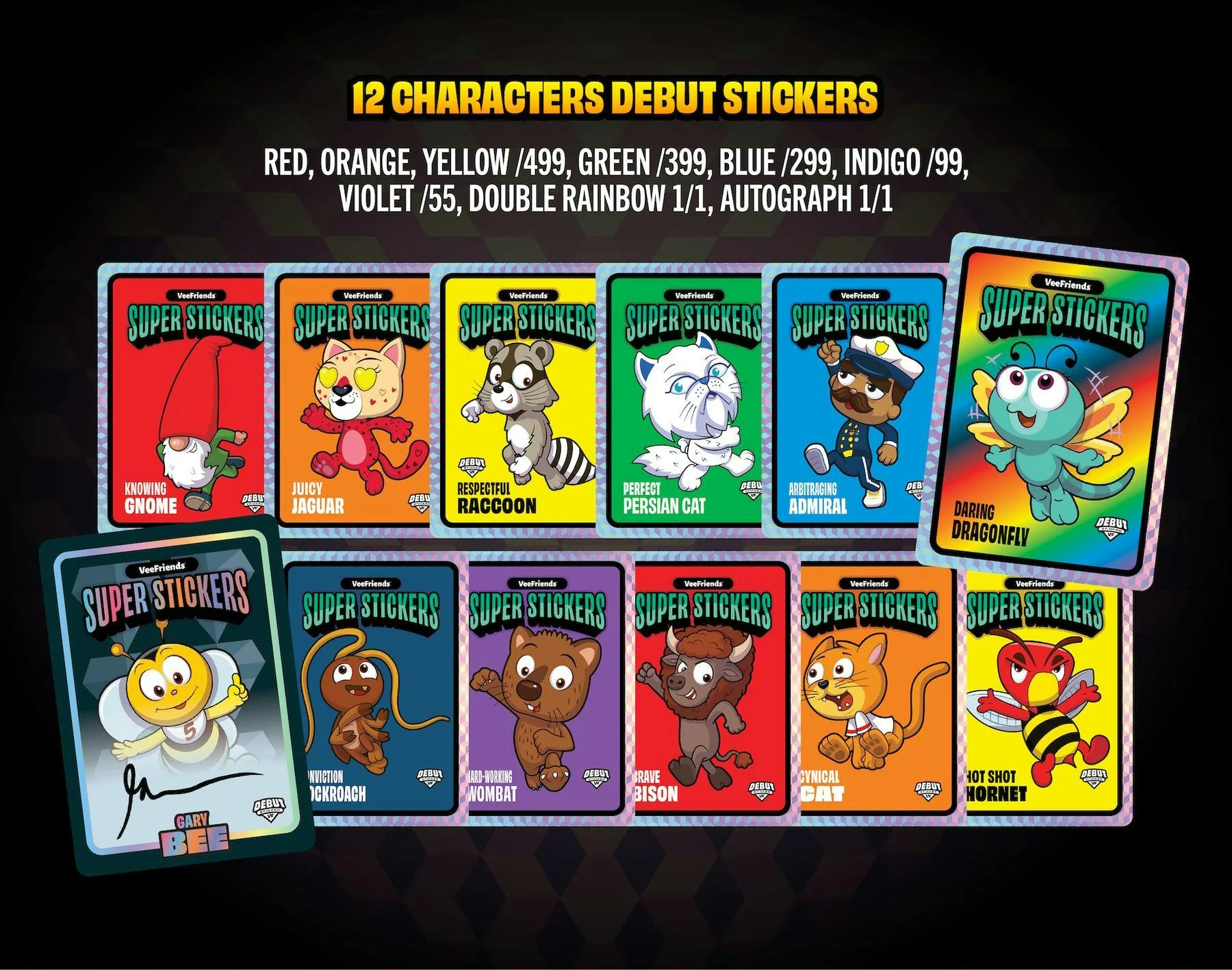 2026 VeeFriends Super Stickers Spectacular Series Box | Columbia Sports Cards - Image 4