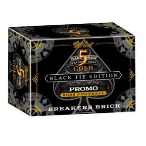 2026 Wild Card 5 Card Draw Stacked Deck Black Tie Edition Football Breaker’s Brick | Columbia Sports Cards