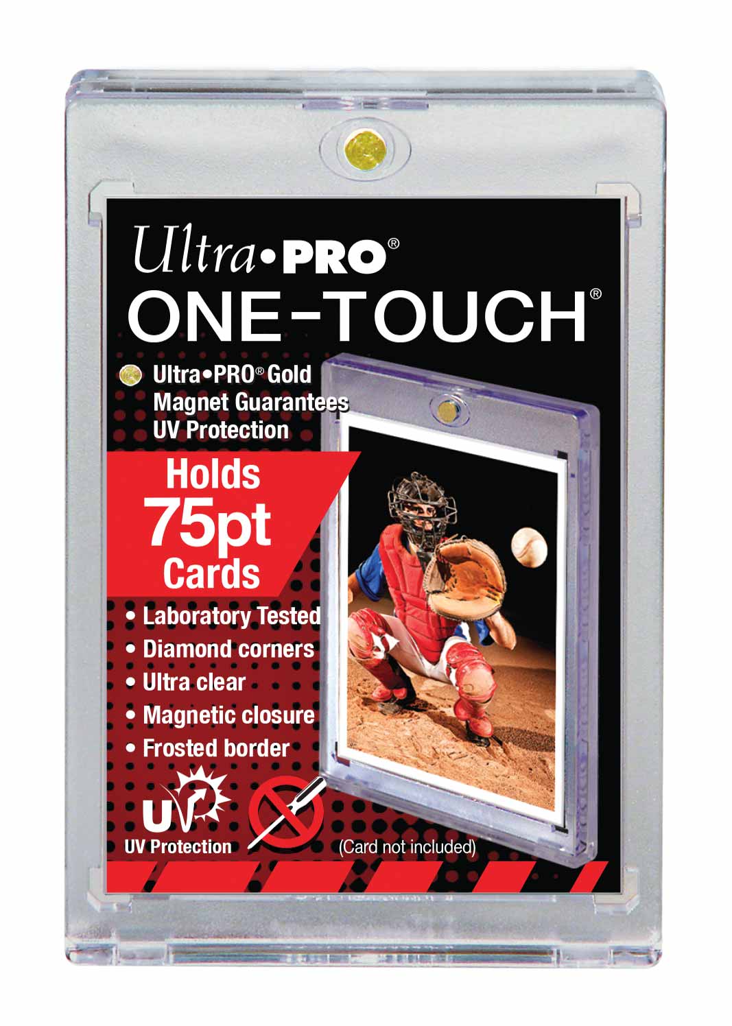 25ct One Touch UV Magnetic Card Holder - 75pt Size