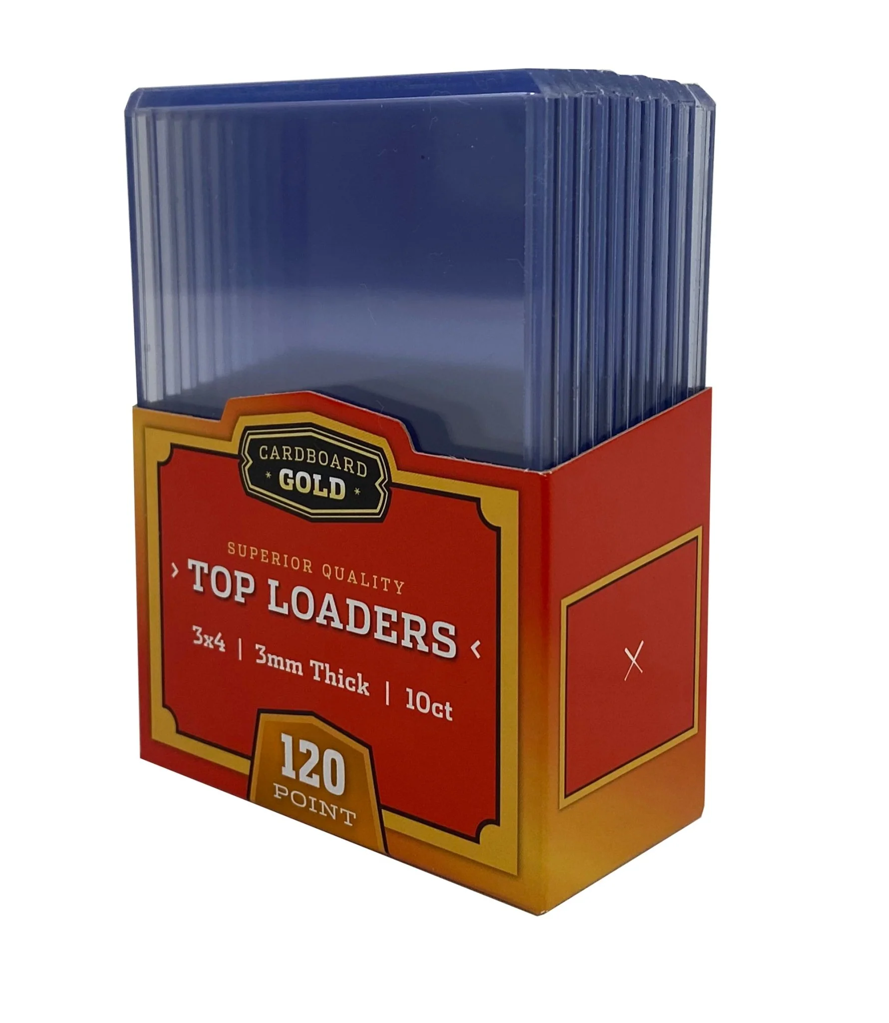 500ct Case Thick Card Toploaders Holders - 3mm - 120pt - Image 2