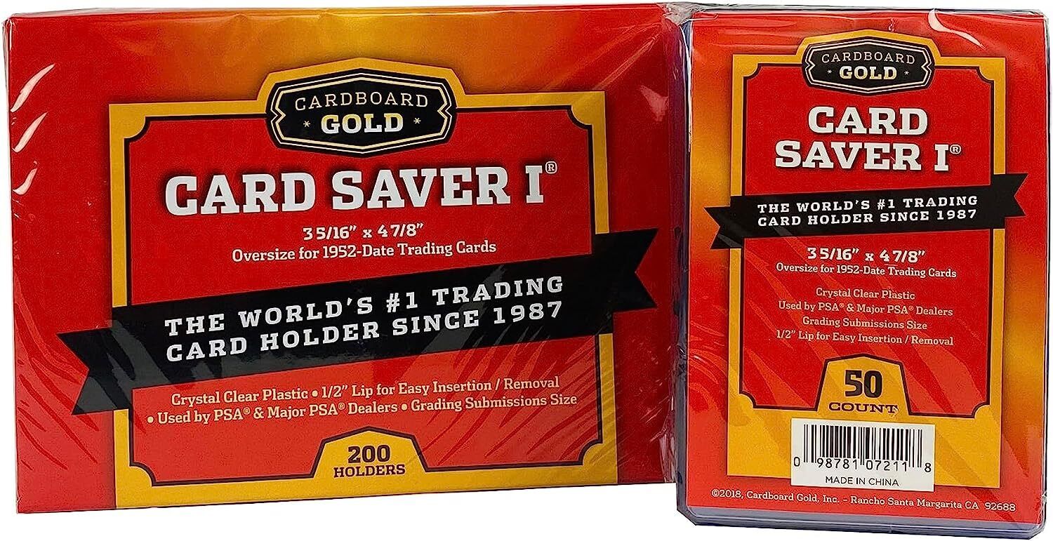50ct Pack Card Saver 1 - PSA Grading Card Submissions Semi Rigid Holders - Image 3
