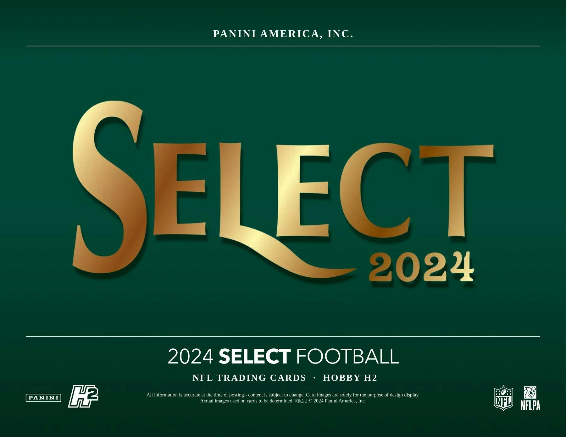 2024 Panini Select Football H2 Box - Image 3