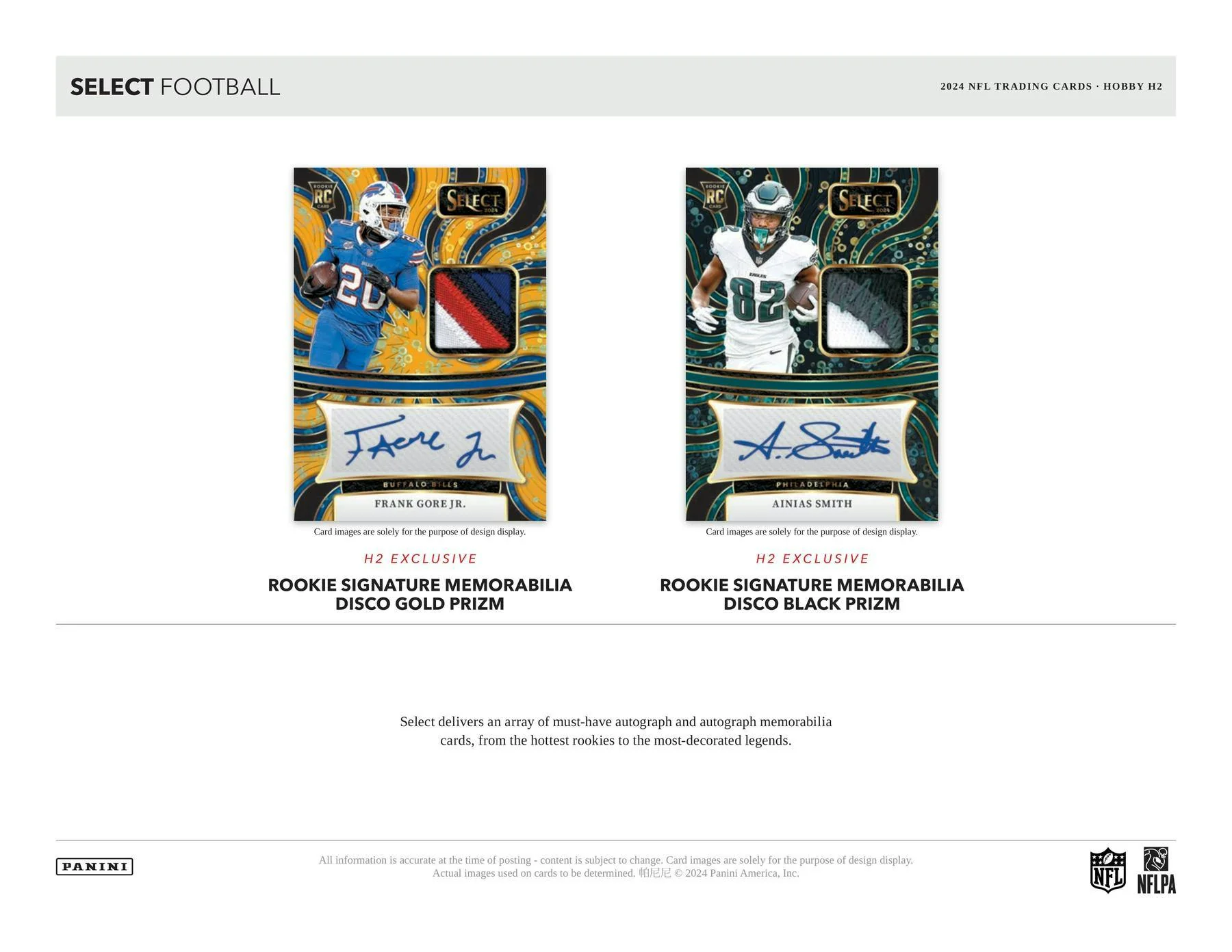 2024 Panini Select Football H2 Box - Image 5