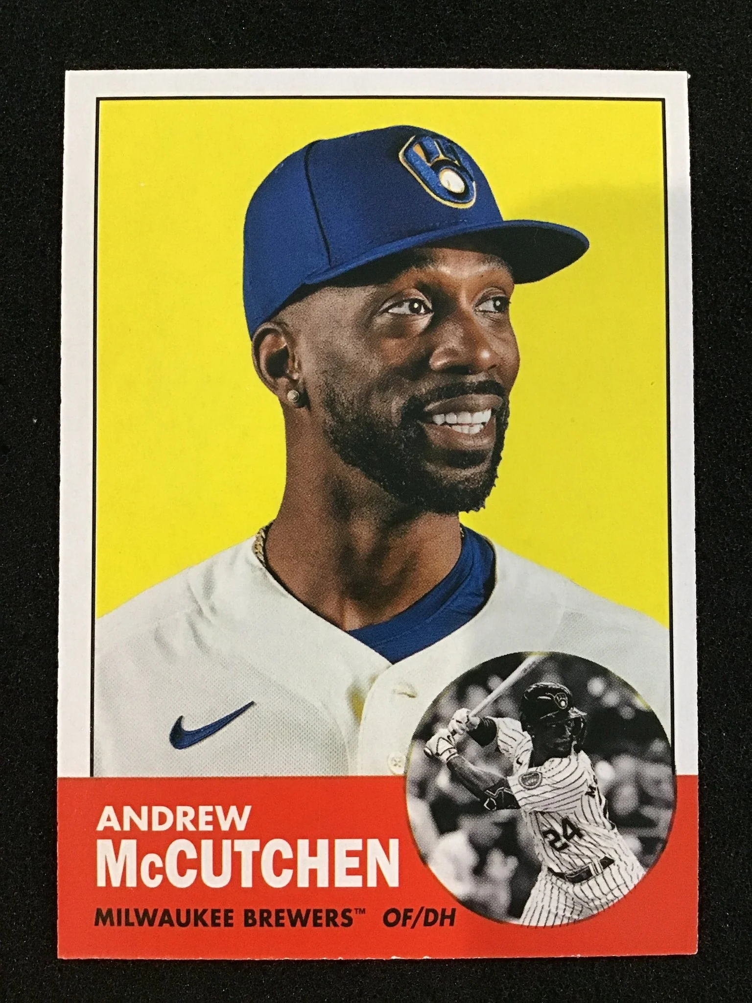 Andrew McCutchen 2022 Topps Archives 38b SP Milwaukee Brewers