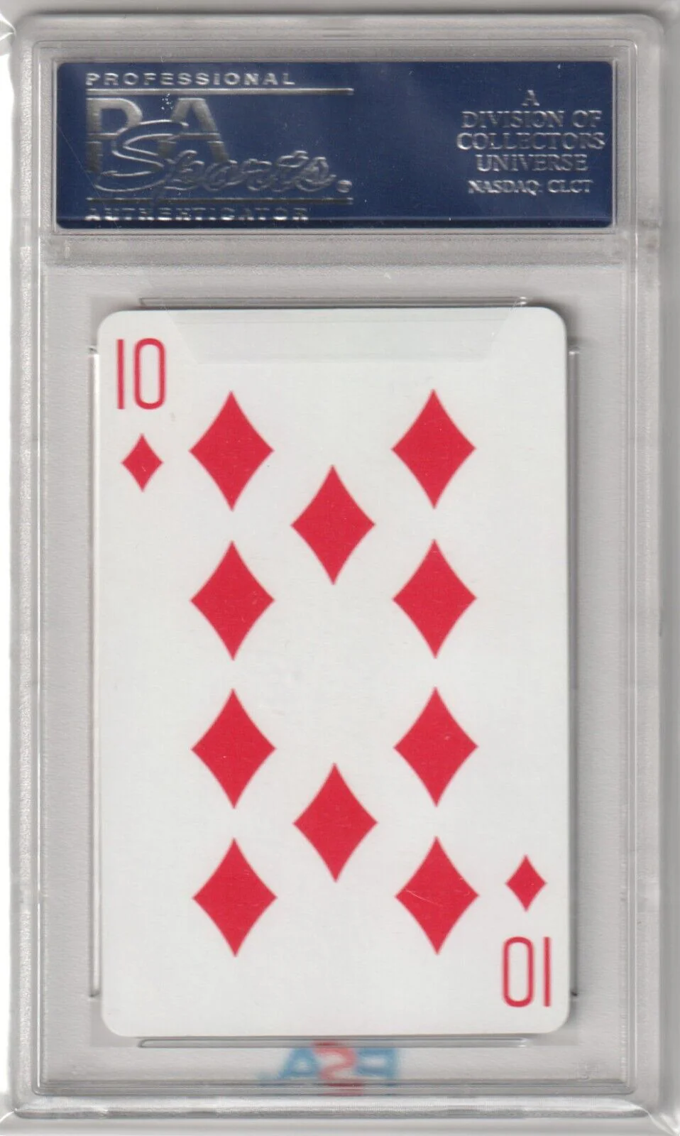 BABE RUTH 1973 US Playing Cards 10 of Diamonds PSA 10 GEM MINT - YANKEES - Image 2