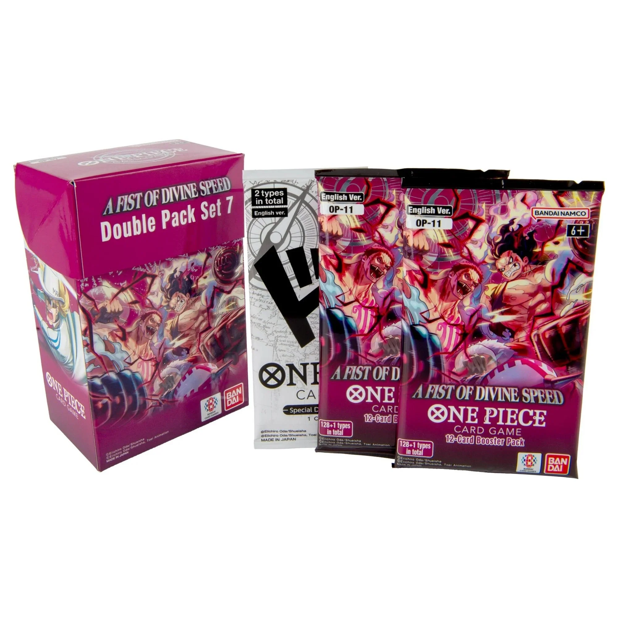 Bandai Trading Card Games One Piece Double Pack 7 - A Fist of Divine Speed - Image 3