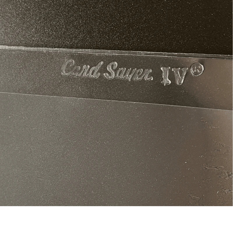 50ct Pack Card Saver 4 Semi-Rigid Holder - Cardboard Gold - Image 4
