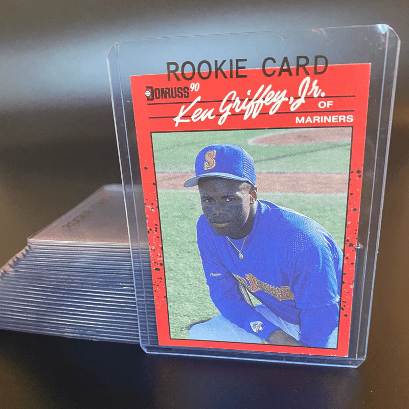 100ct (4 Packs) 3x4 Card Topload Holder - Rookie Gold Imprint - Image 3
