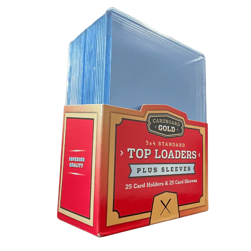 Ultra CBG Pro Regular Card Size Toploaders with Soft Sleeves Combo- 1000ct Case