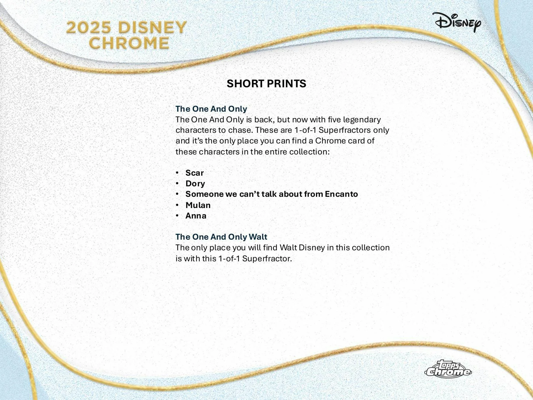2025 Topps Disney Chrome Mega Box | Columbia Sports Cards - Image 10