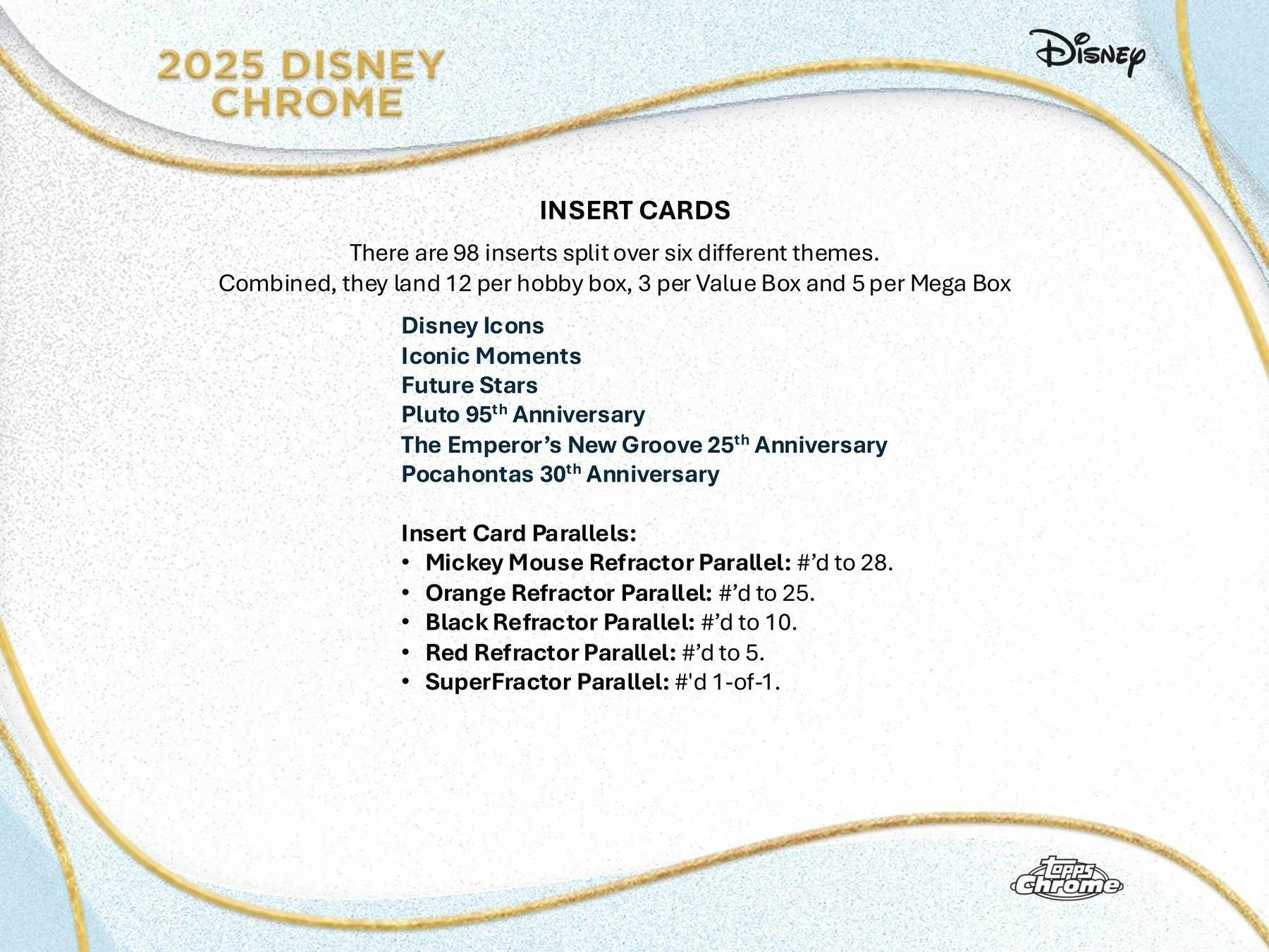 2025 Topps Disney Chrome Mega Box | Columbia Sports Cards - Image 6