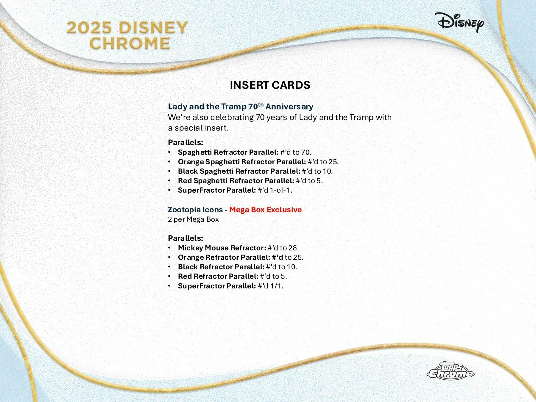 2025 Topps Disney Chrome Mega Box | Columbia Sports Cards - Image 7