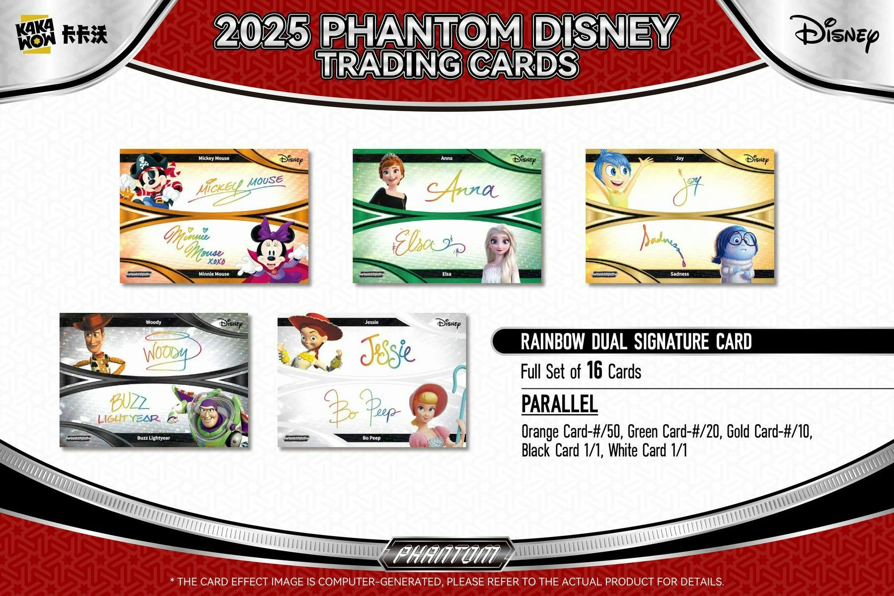 Disney Phantom Hobby Box (Kakawow 2025) | Columbia Sports Cards - Image 13