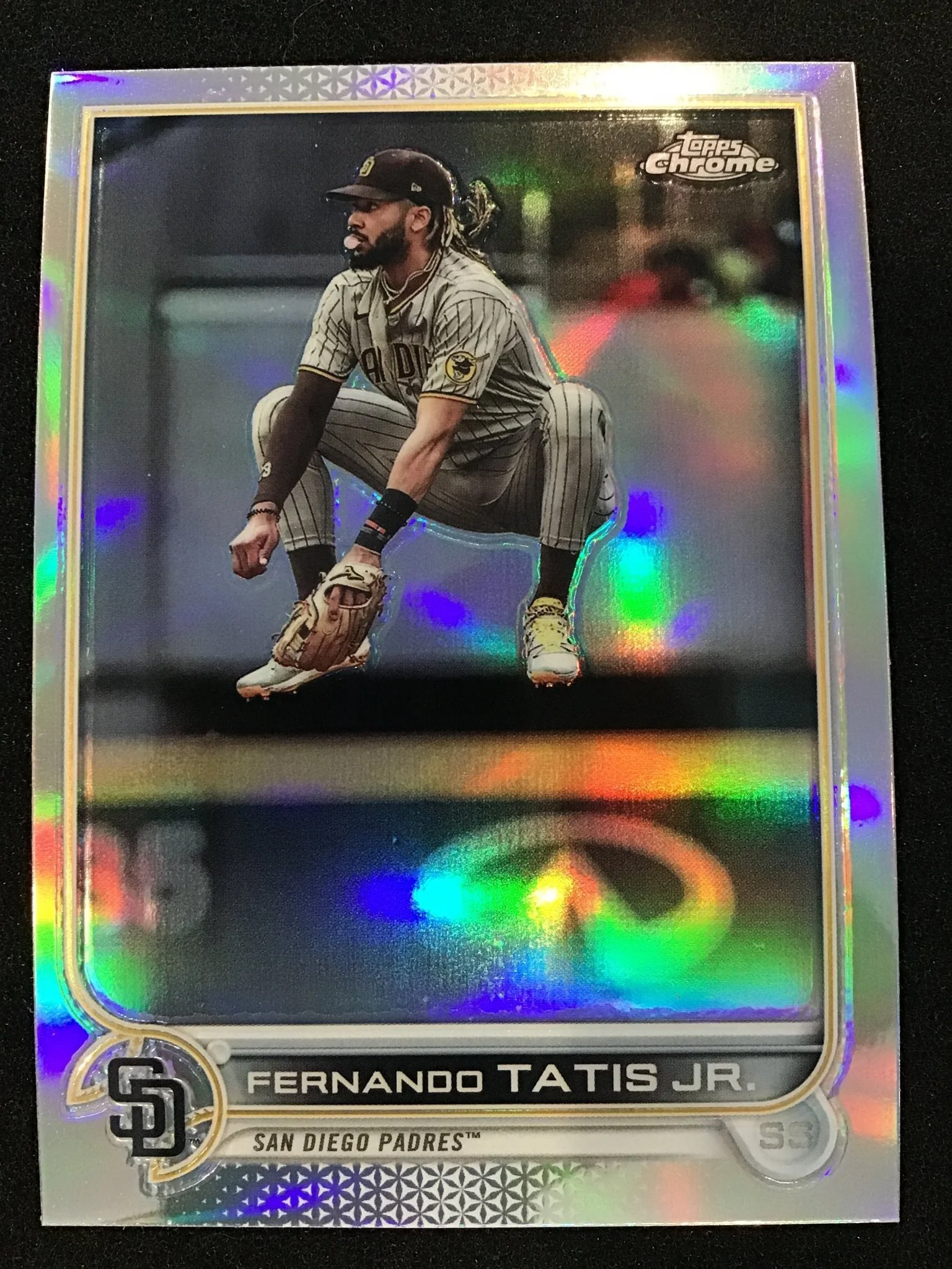Fernando Tatis Jr 2022 Topps Chrome Image Variation #150 SP Padres