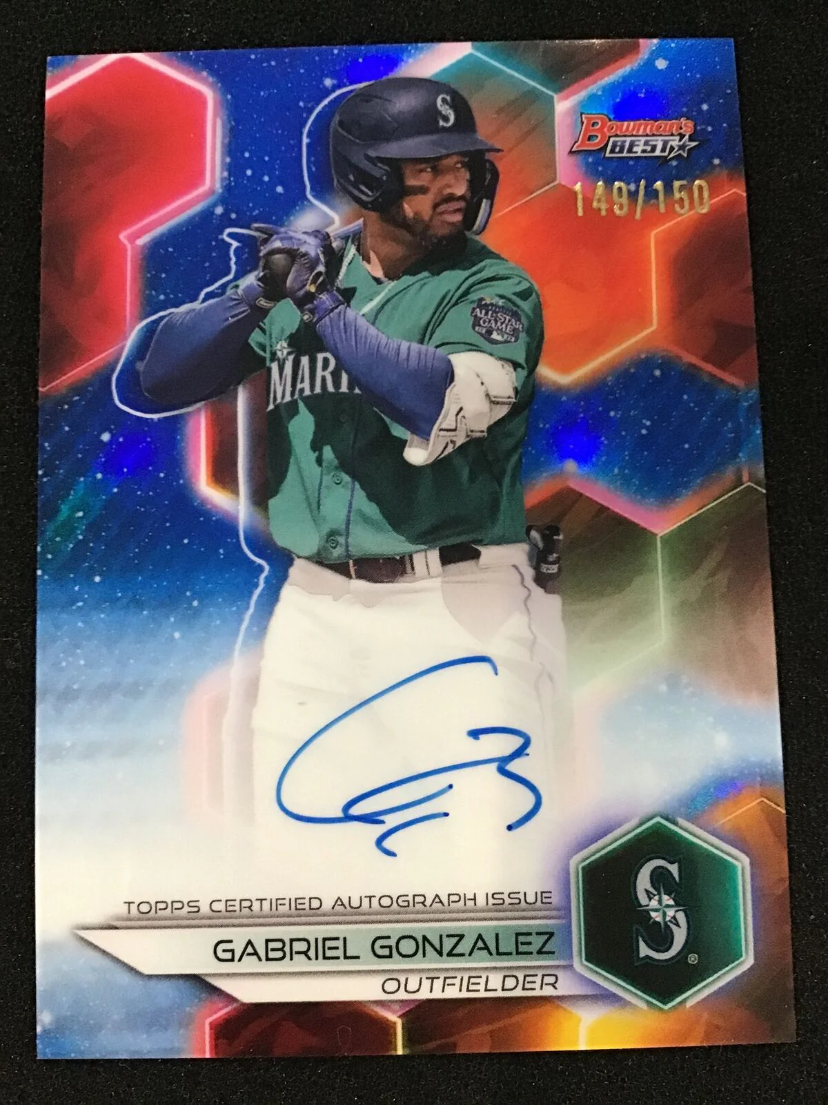 Gabriel Gonzalez 2023 Bowmans Best B23-GG Best of 2023 Auto Blue Refractor