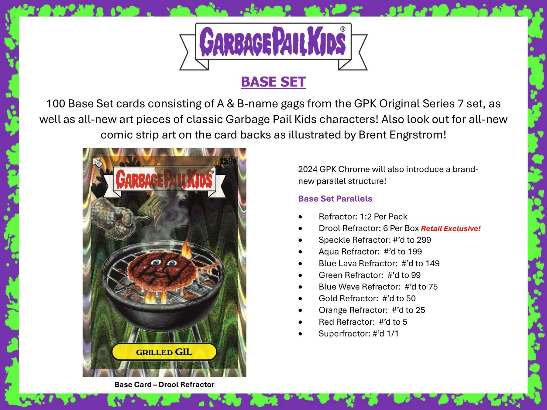 Garbage Pail Kids Chrome Series 7 7-Pack Blaster Box (Topps 2024) - Image 4