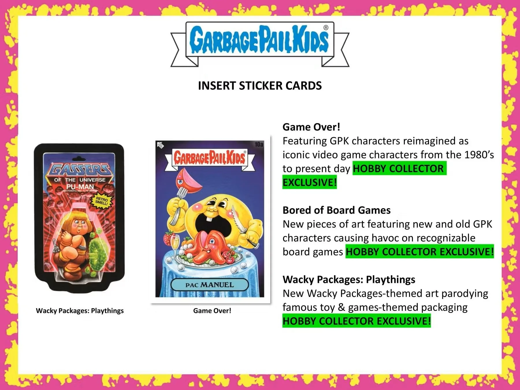 Garbage Pail Kids Series 1: Kids-At-Play Collector Hobby Box (Topps 2024) - Image 6