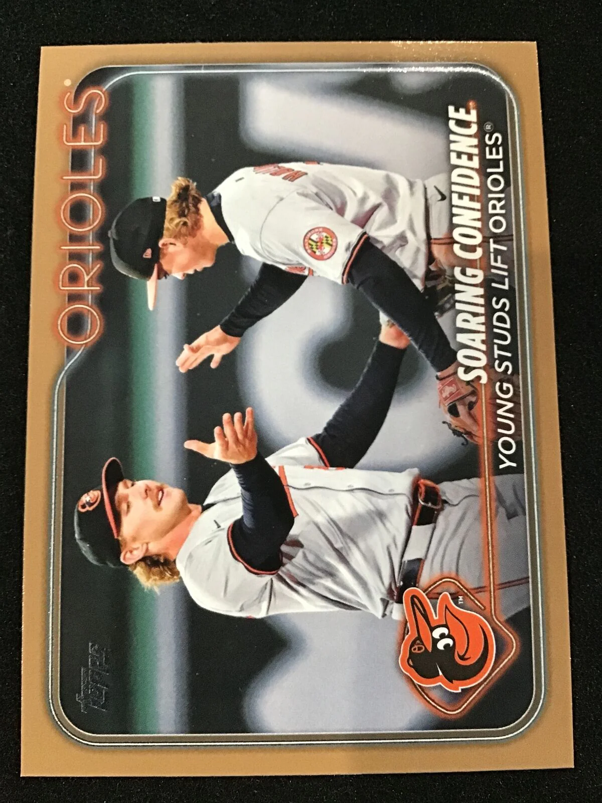 Jackson Holliday Gunnar Henderson 2024 Topps Soaring Confidence