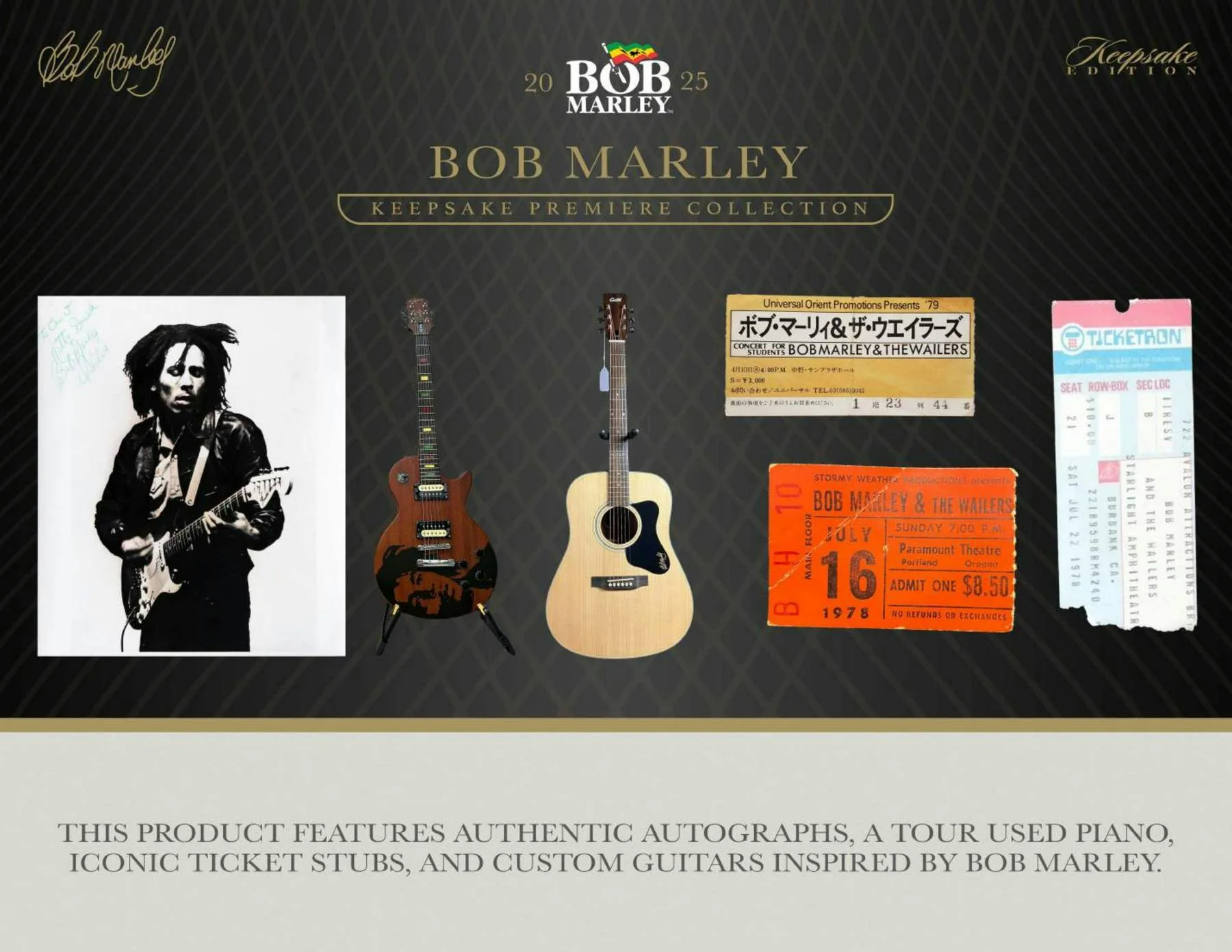 2025 Keepsake Bob Marley Collection Hobby Box | Columbia Sports Cards - Image 4
