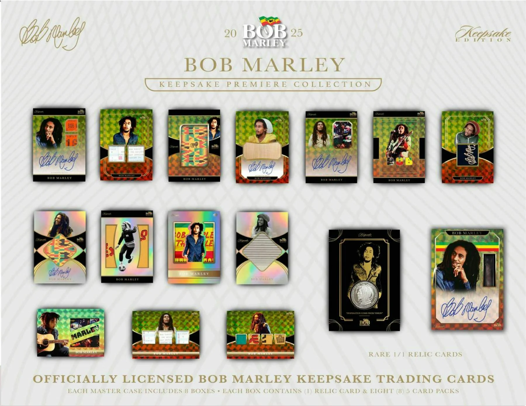 2025 Keepsake Bob Marley Collection Hobby Box | Columbia Sports Cards - Image 6
