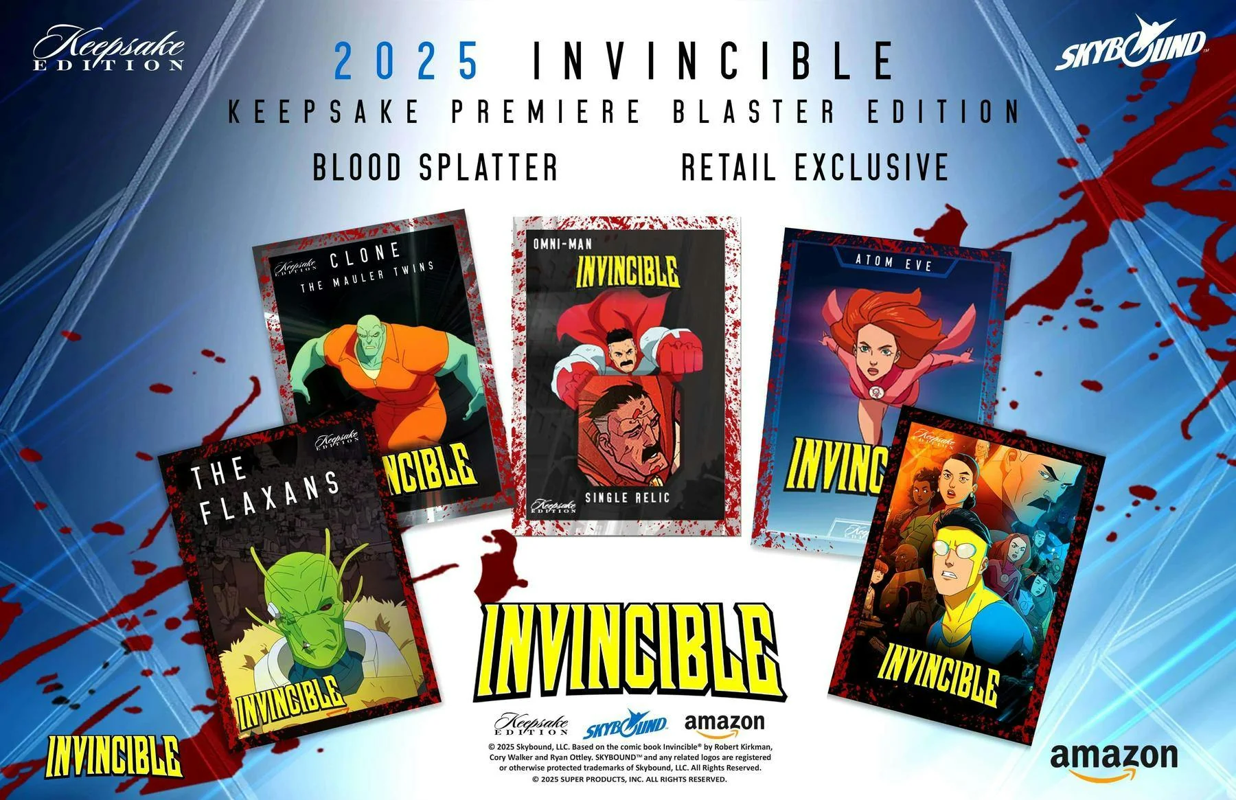 Keepsake Invincible 1st Edition Season 1 Blaster Box | Columbia Sports Cards - Image 4