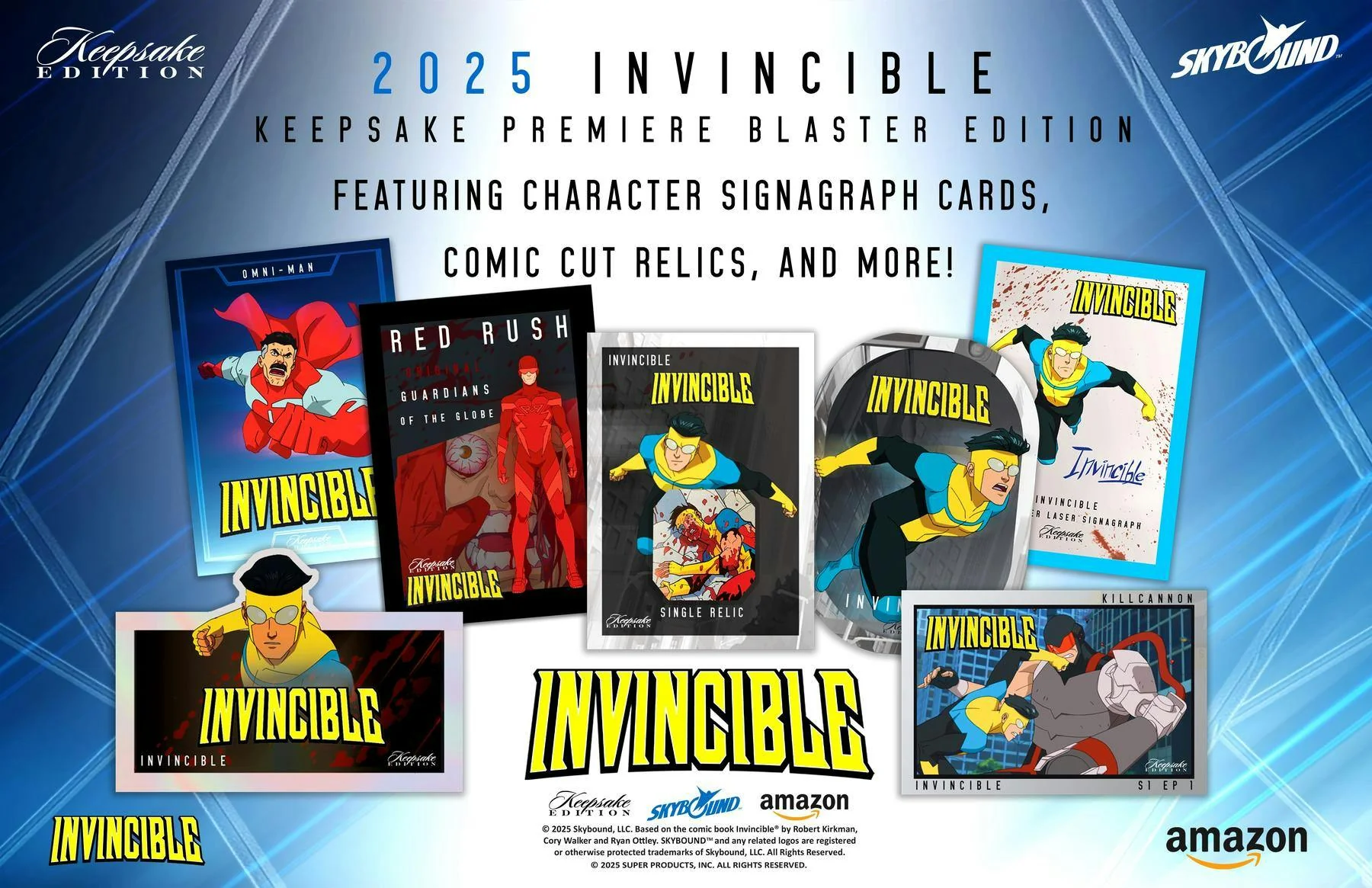 Keepsake Invincible 1st Edition Season 1 Blaster Box | Columbia Sports Cards - Image 5