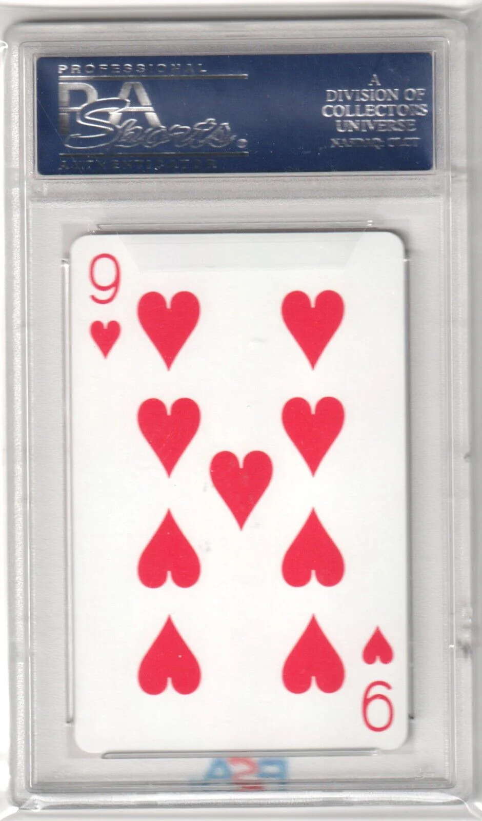 LOU GEHRIG 1973 US Playing Cards 9 of Hearts PSA 10 GEM MINT - YANKEES - Image 2