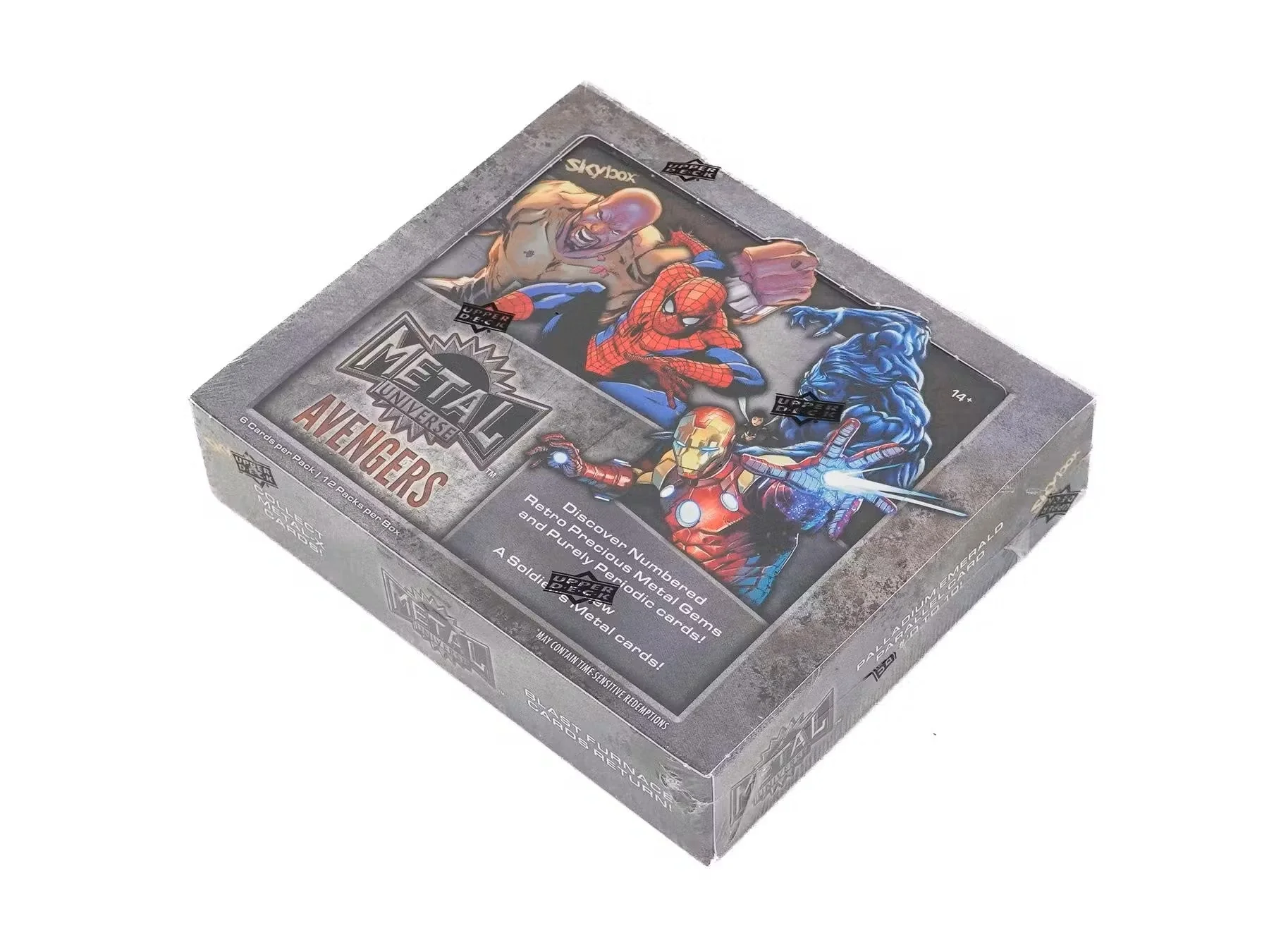 Upper Deck 2024 Marvel Metal Universe Avengers Trading Cards Hobby Box - Image 2