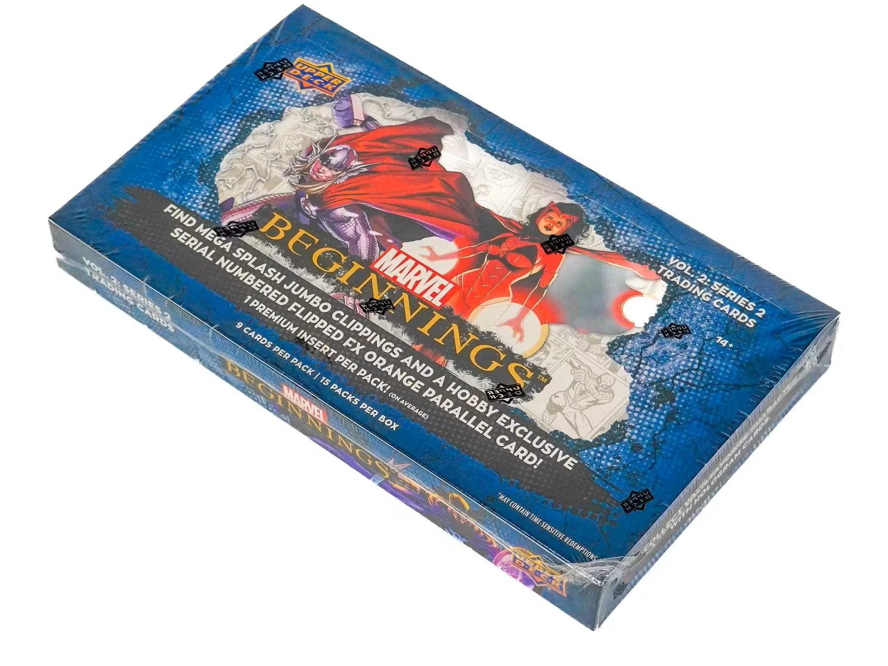 Marvel Beginnings Volume 2 Series 2 Trading Cards Hobby Box (Upper Deck 2024) - Image 2