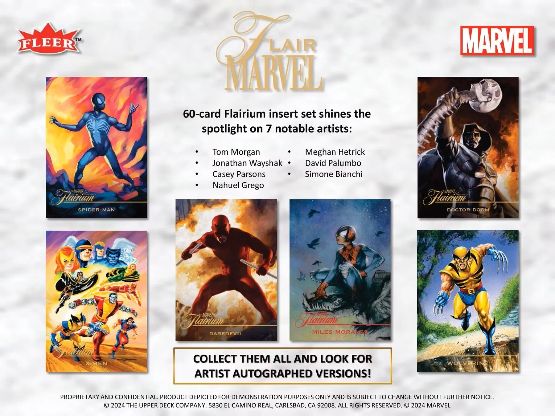 Marvel Flair Trading Cards Hobby Box (Upper Deck 2024) - Image 5
