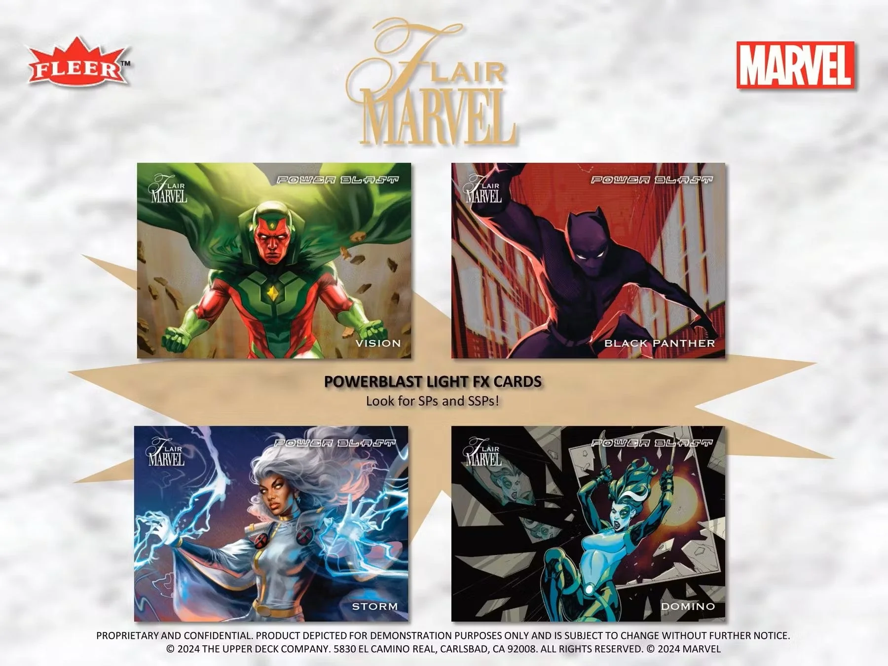 Marvel Flair Trading Cards Hobby Box (Upper Deck 2024) - Image 6