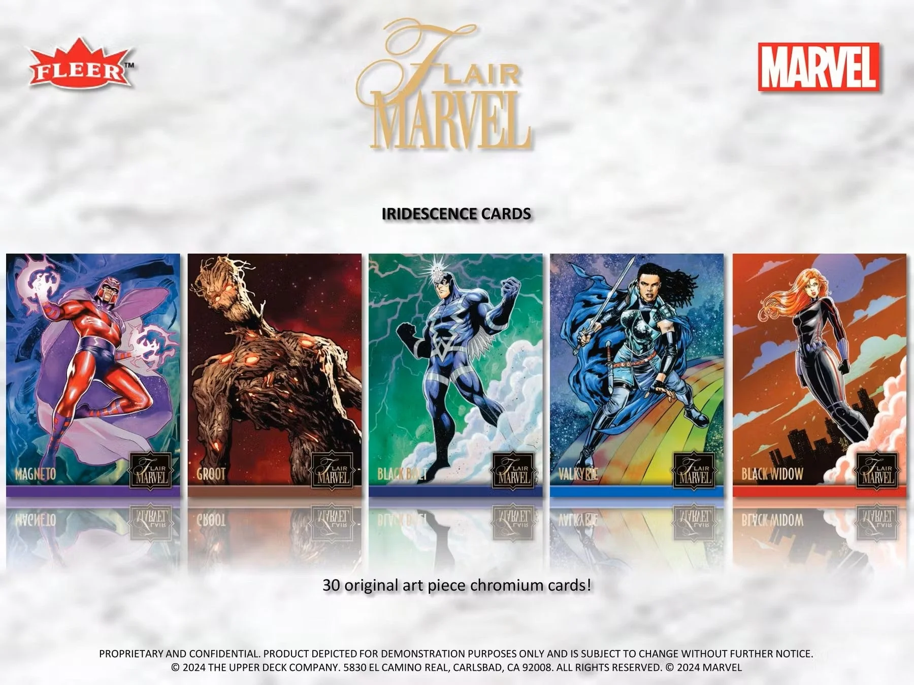 Marvel Flair Trading Cards Hobby Box (Upper Deck 2024) - Image 7