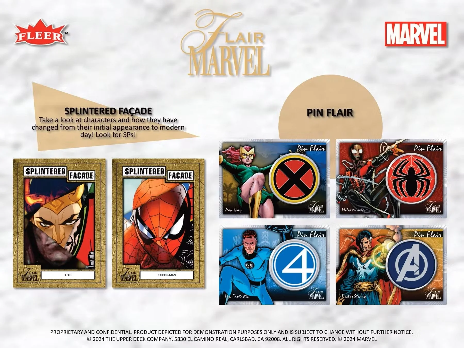 Marvel Flair Trading Cards Hobby Box (Upper Deck 2024) - Image 8
