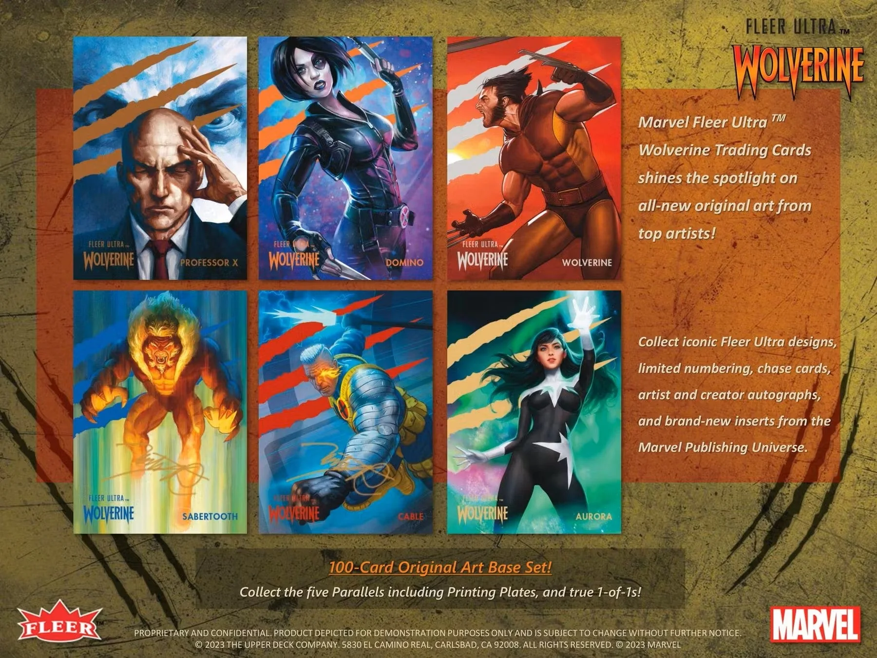 Marvel Fleer Ultra Wolverine Trading Cards Hobby Box (Upper Deck 2024) - Image 4