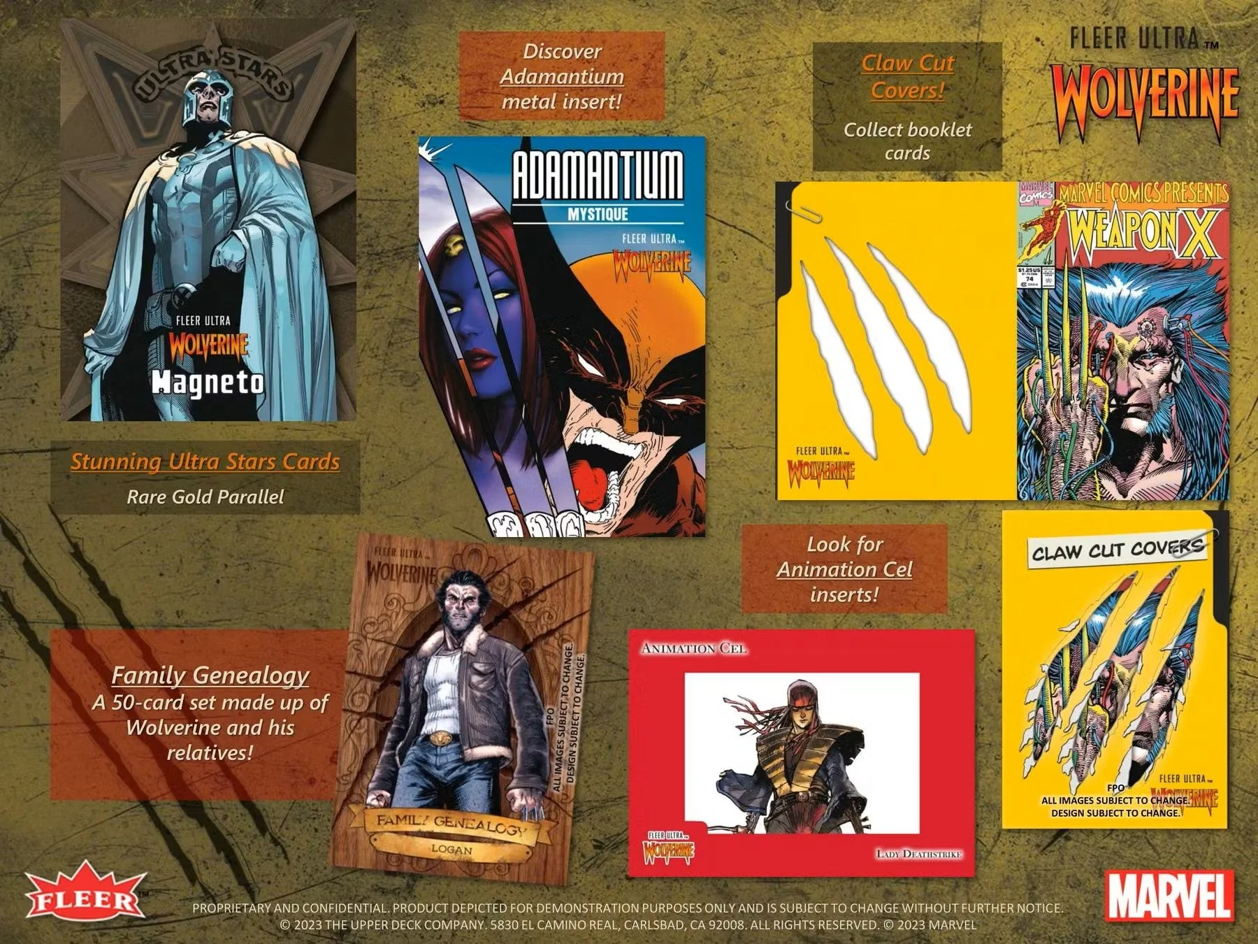 Marvel Fleer Ultra Wolverine Trading Cards Hobby Box (Upper Deck 2024) - Image 8