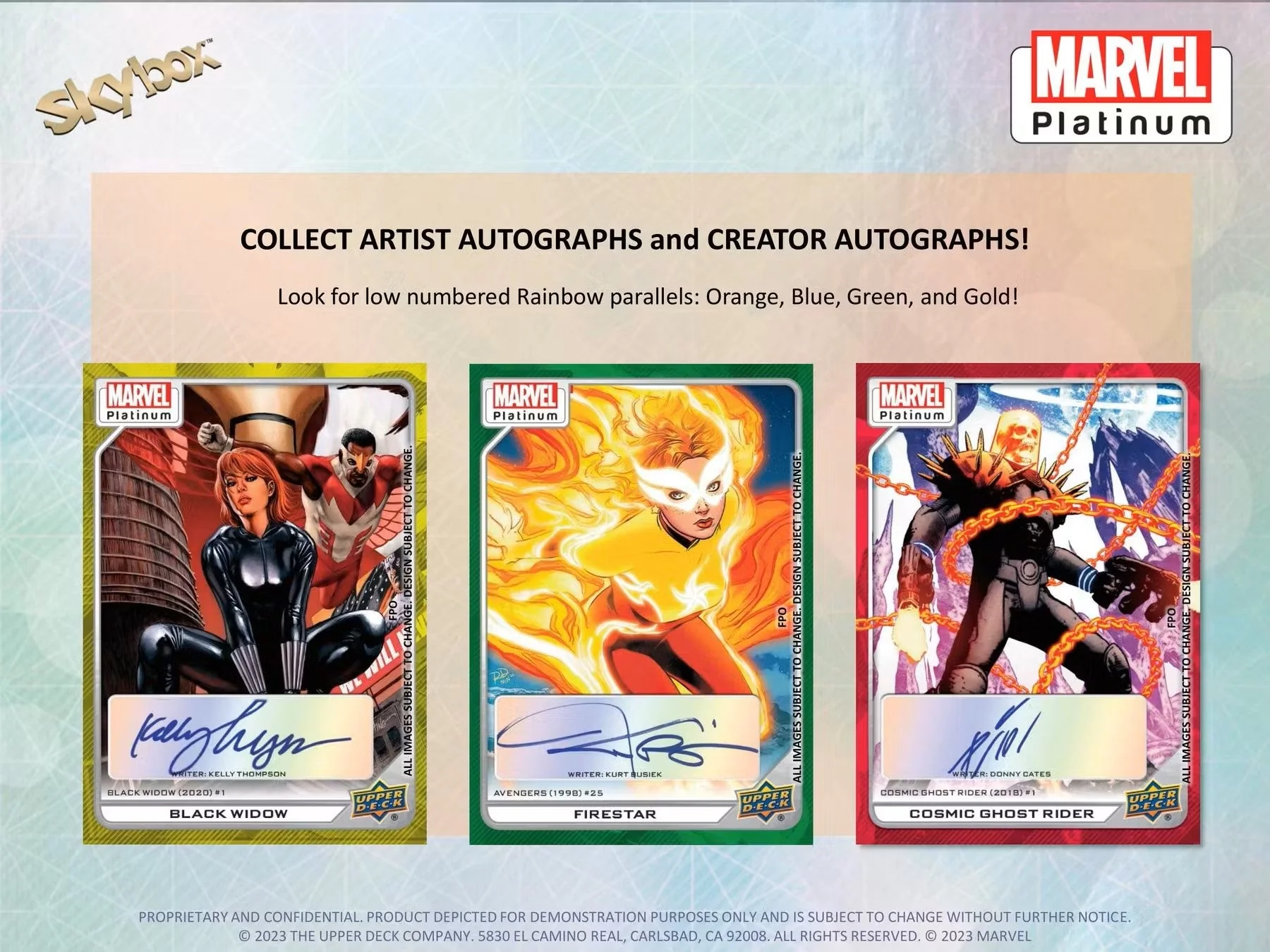 Marvel Platinum Trading Cards Hobby Box (Upper Deck 2023 2024) - Image 11