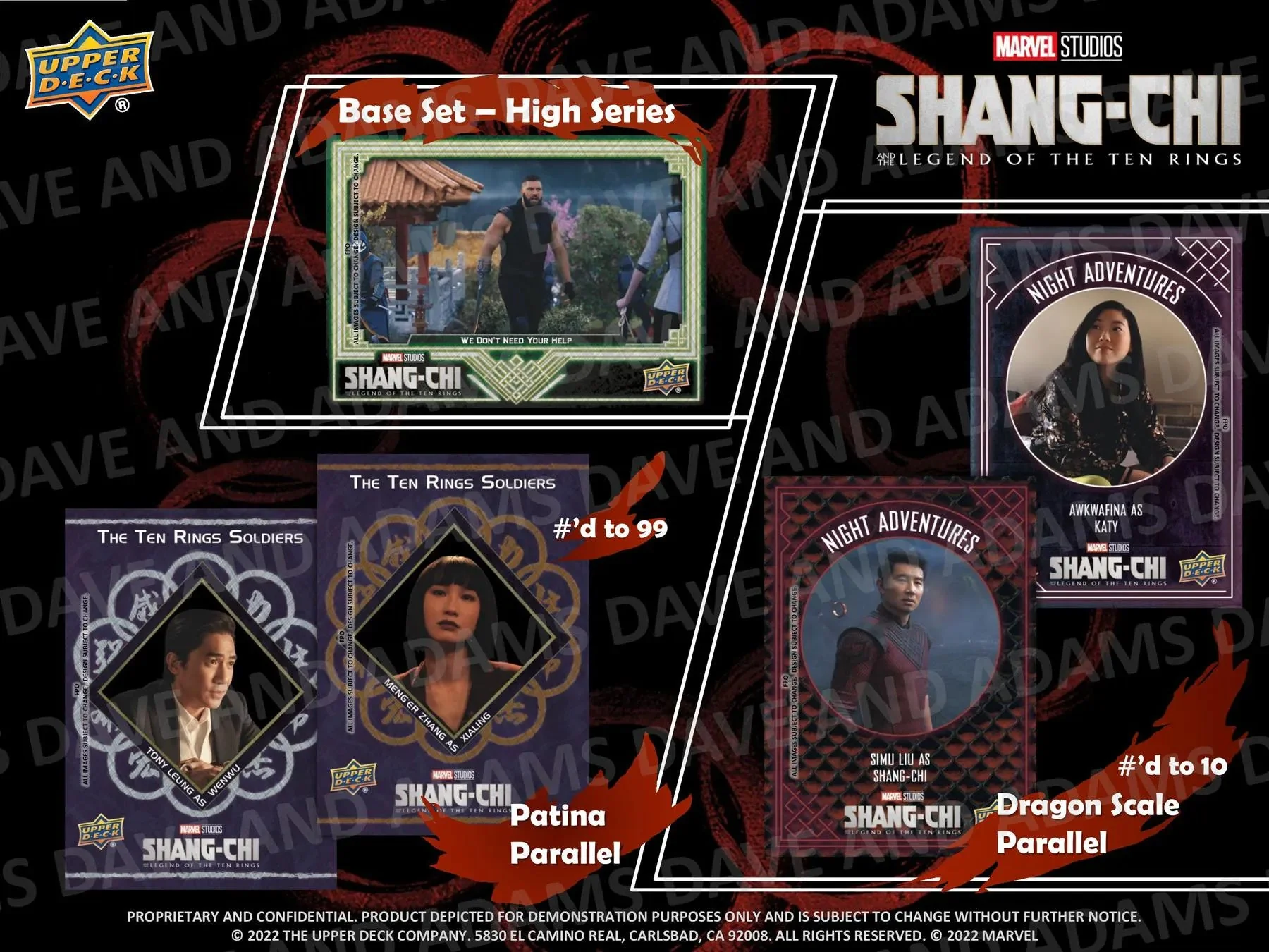 2023 Upper Deck Marvel Studios Shang-Chi and the Legend of the Ten Rings Hobby Box - Image 6