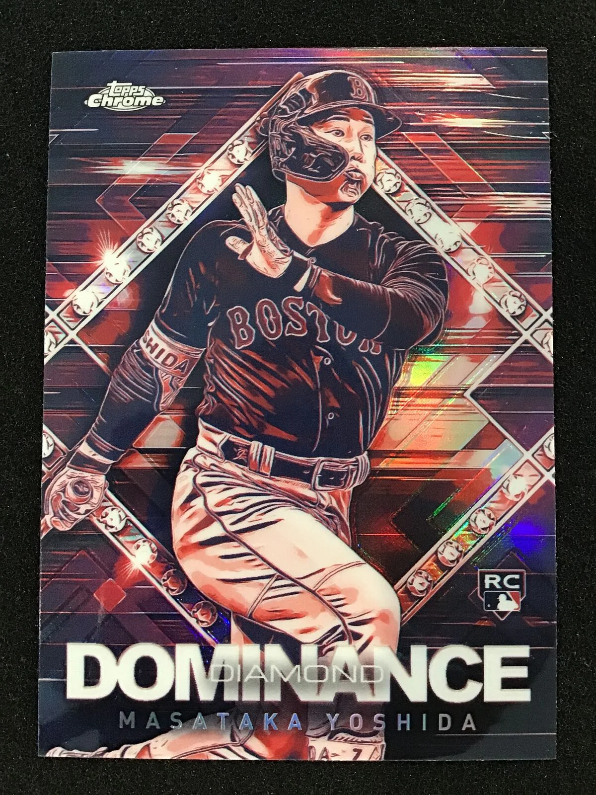 Masataka Yoshida 2023 Topps Chrome RC Diamond Dominance #DD-9 Rex Sox