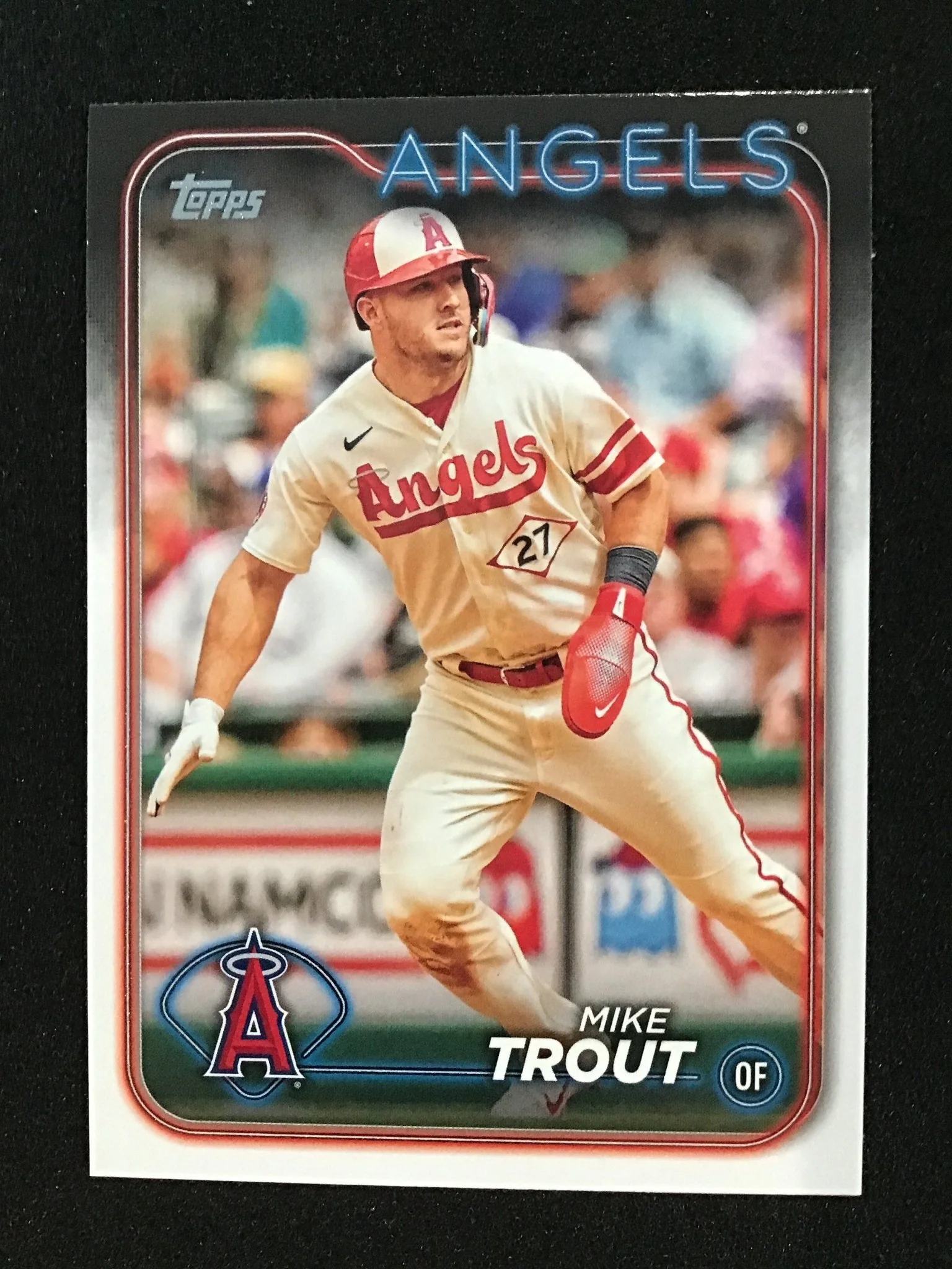Mike Trout 2024 Topps Series 1 Image Variation #COTB-6 Los Angeles Angels