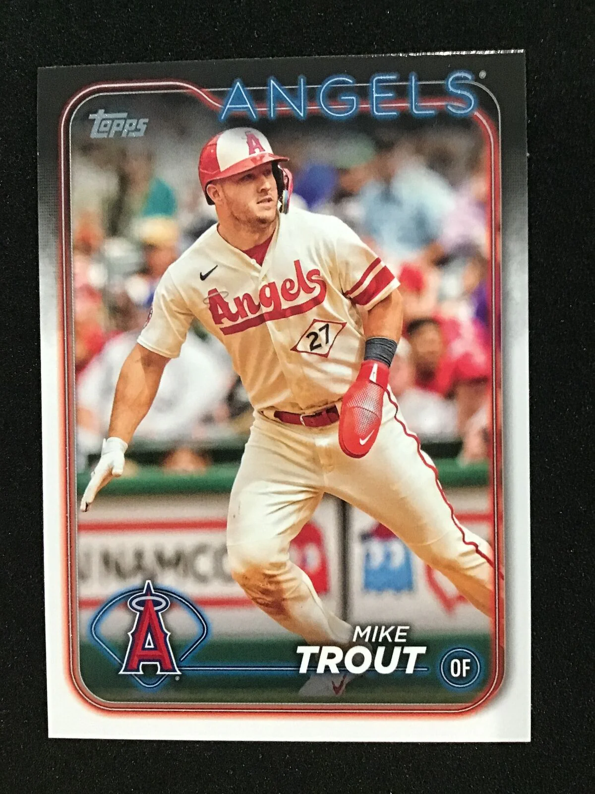Mike Trout 2024 Topps Series 1 Image Variation #COTB-6 Los Angeles Angels