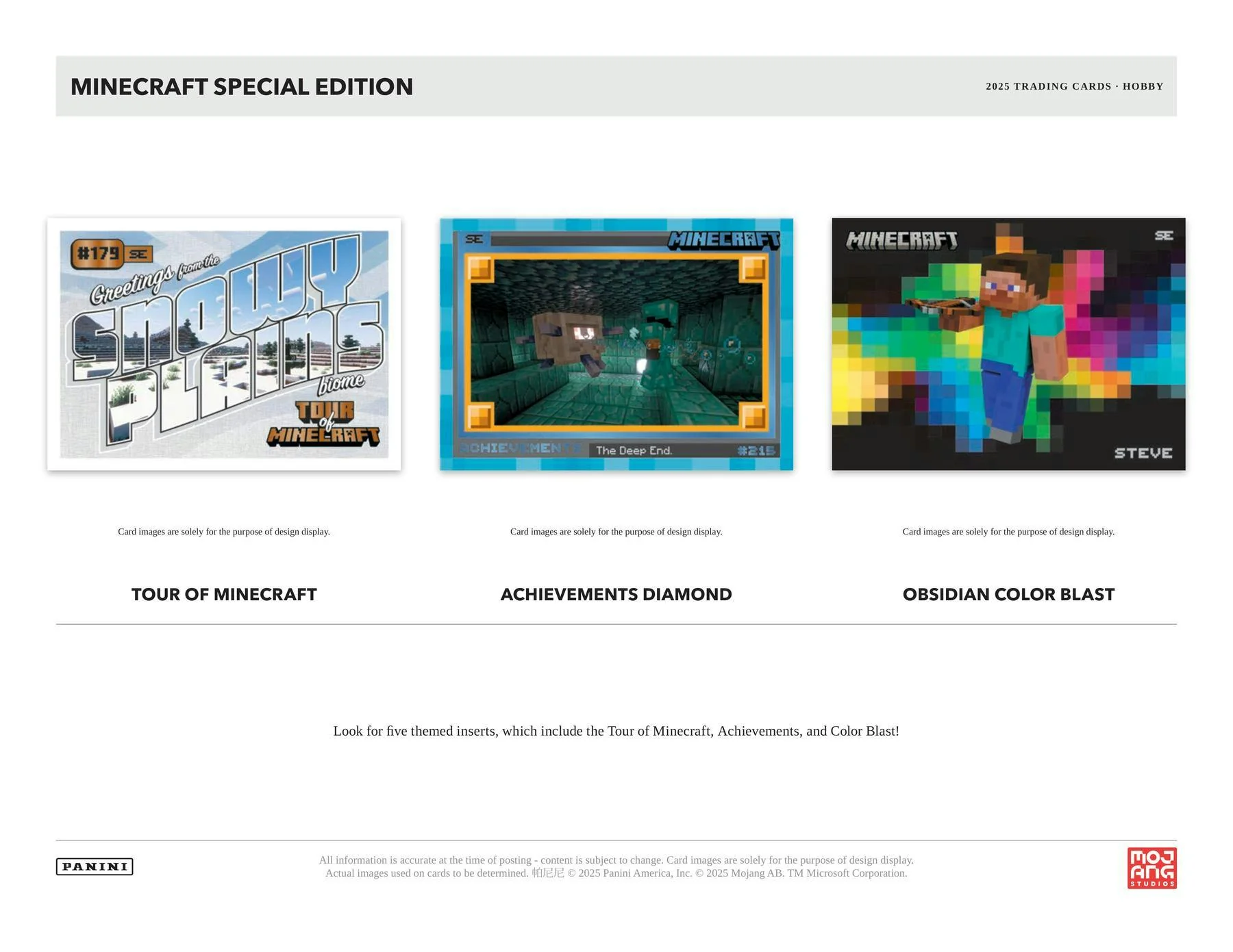 2025 Panini Minecraft Special Edition Hobby Box | Columbia Sports Cards - Image 4