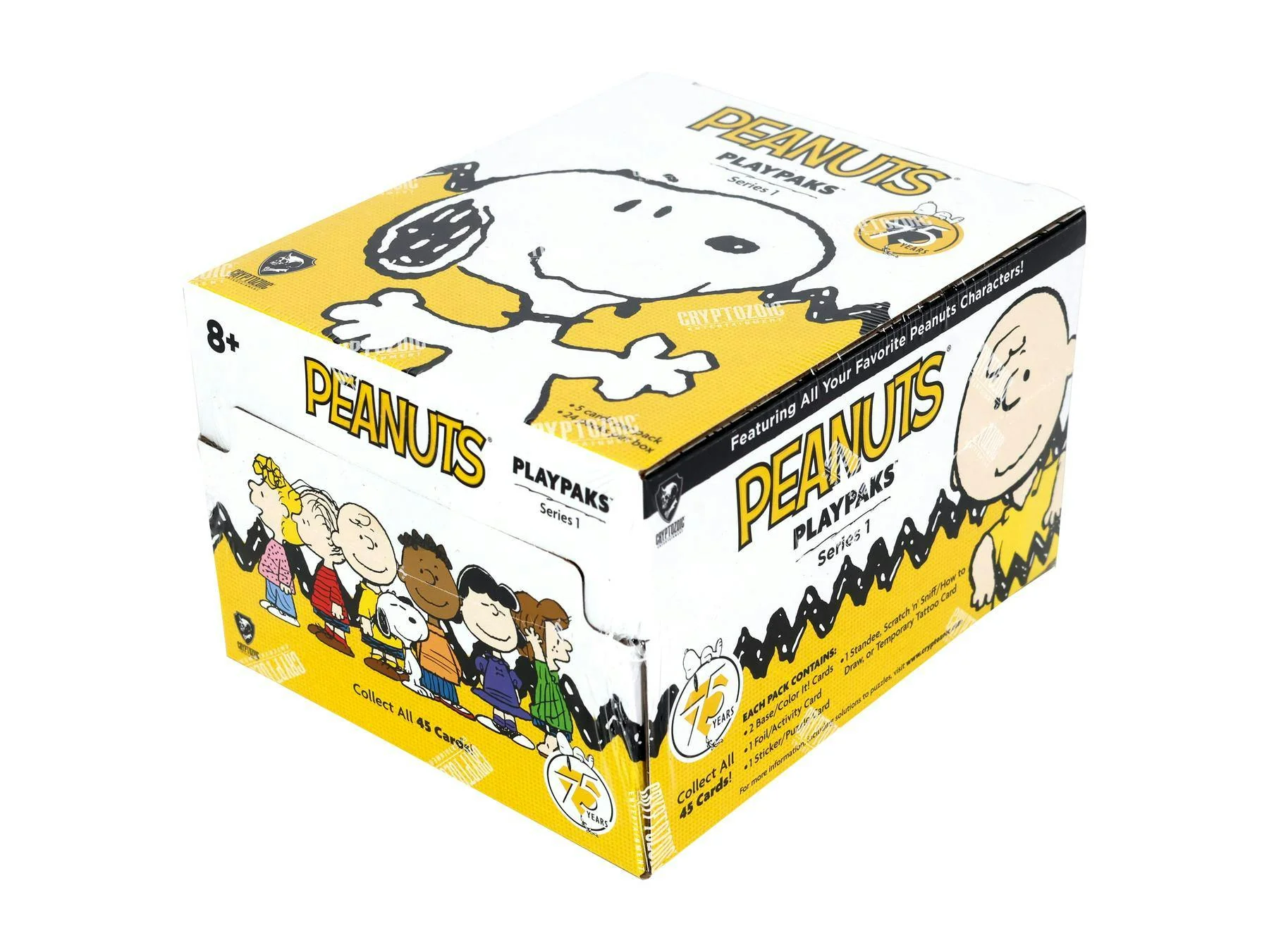 Peanuts Playpaks: 75 Years Series 1 Hobby Box (Cryptozoic 2025) | Columbia Sports Cards - Image 2