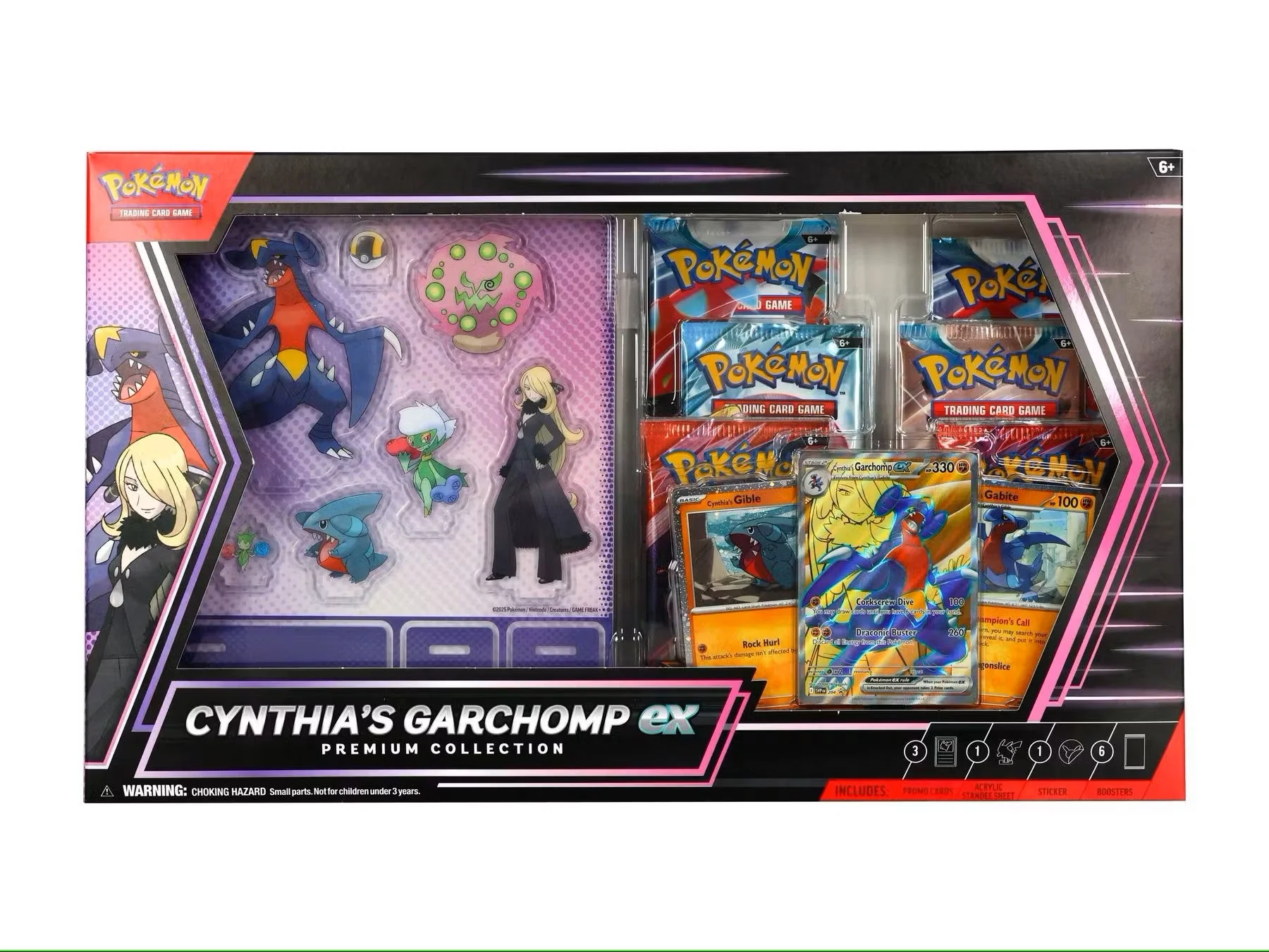 Pokemon Cynthia's Garchomp ex Premium Collection Box