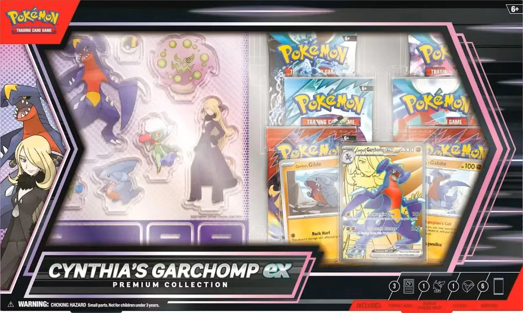 Pokemon Cynthia's Garchomp ex Premium Collection Box - Image 3