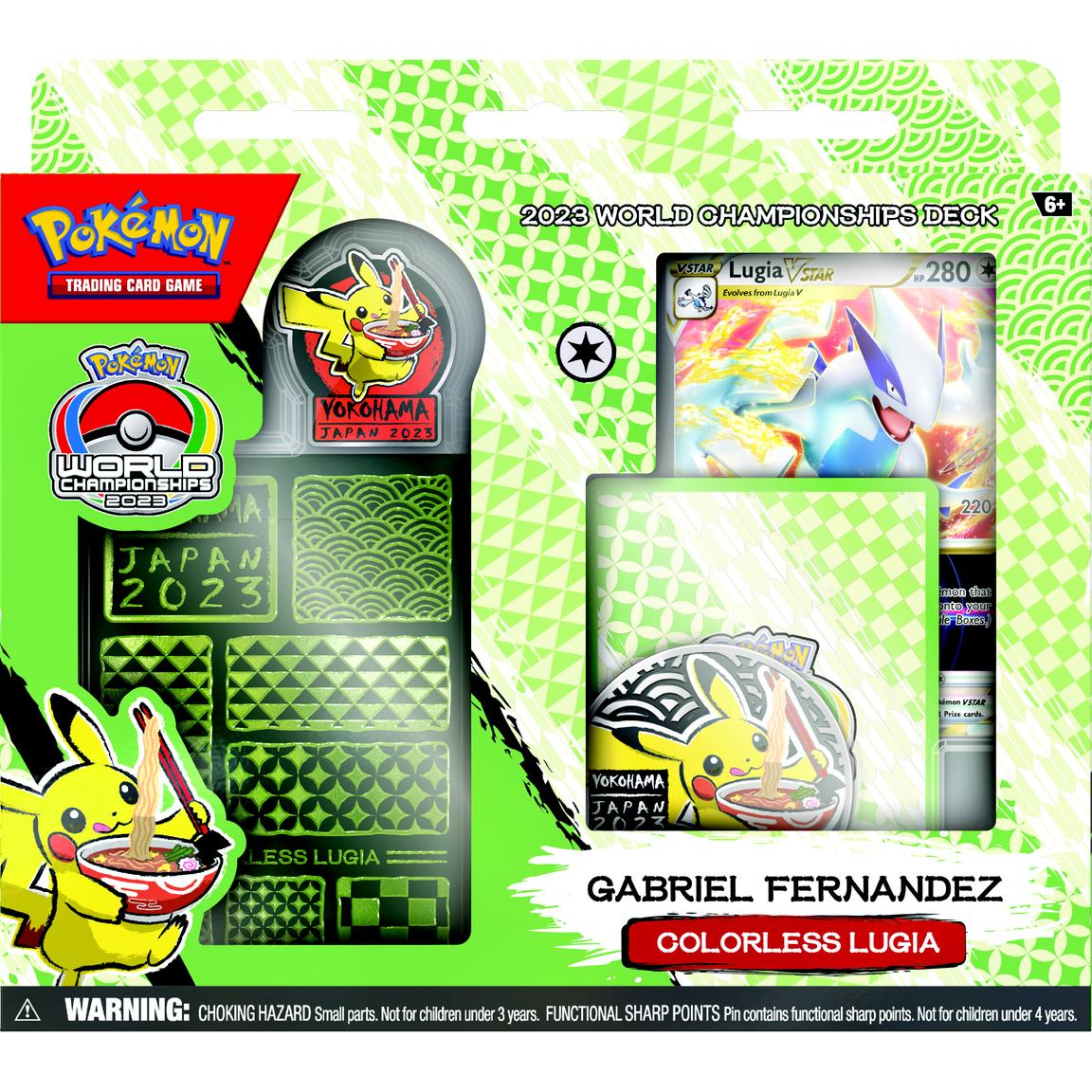 2022 and 2023 Pokemon Dual World Championships Deck Bundle (Styles May Vary) - Image 3