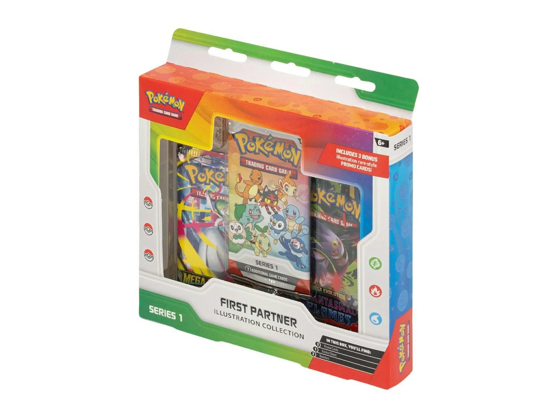 Pokemon First Partner Illustration Collection Series 1 Box | Columbia Sports Cards - Image 2