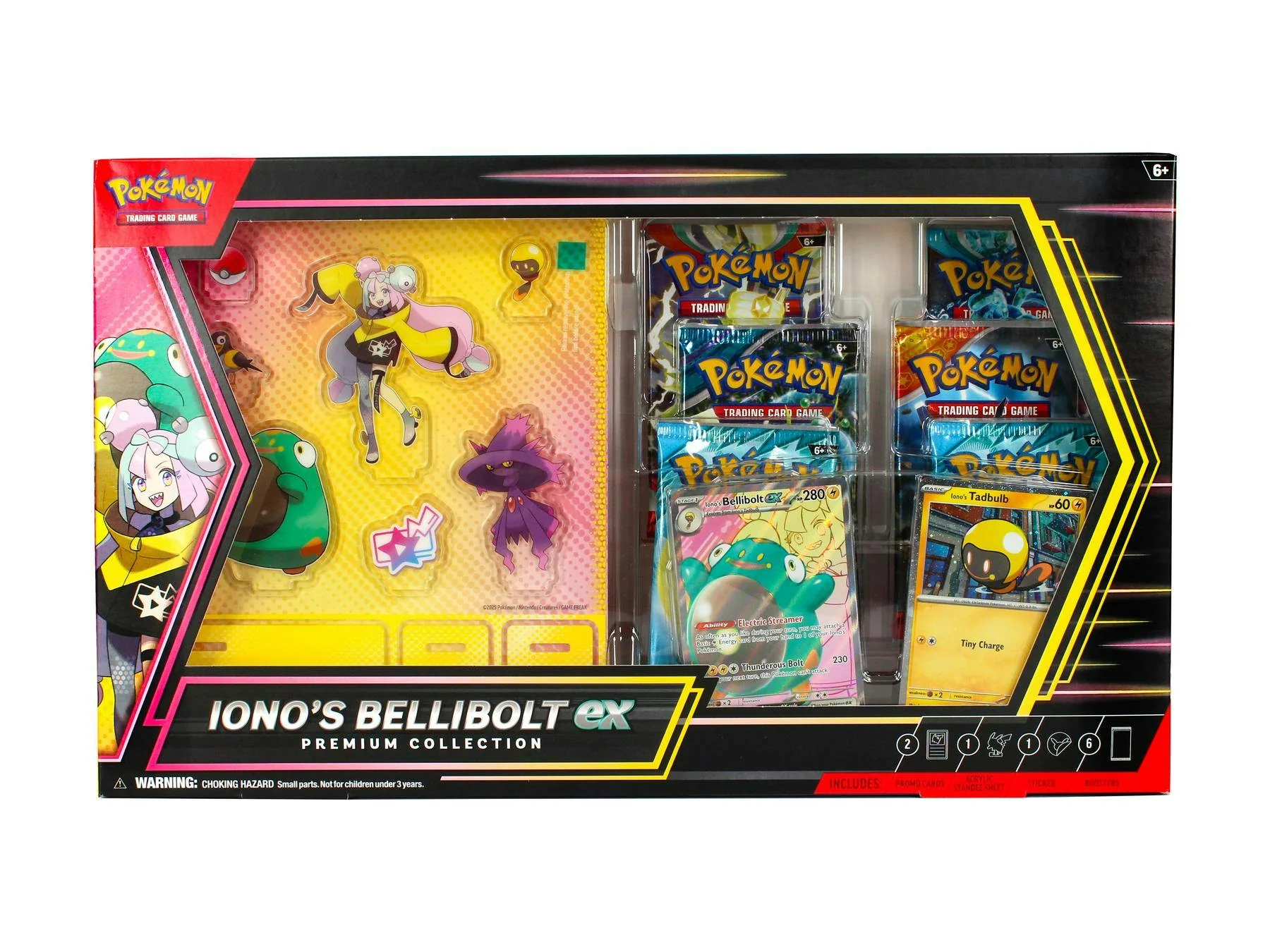 Pokemon Iono's Bellibolt ex Premium Collection Box